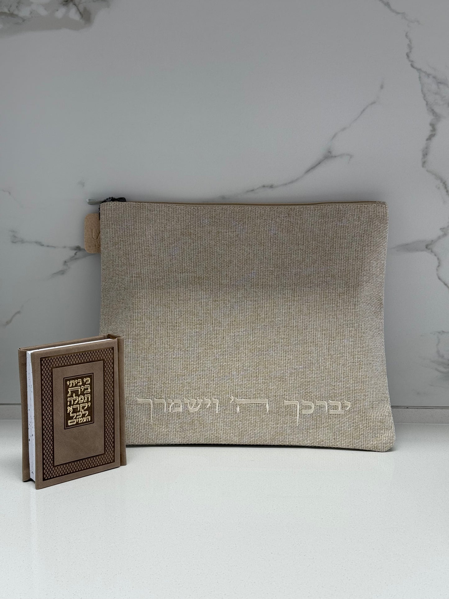 כיסוי טלית ותפילין פשתן יברכך